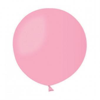 Латексные шары Gemar, G30 без полос Baby pink №73/31" (80 см)