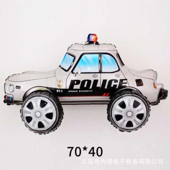Фольгированный шар Стоячая фигура Джип полиция сеорая (65*35) (Китай)