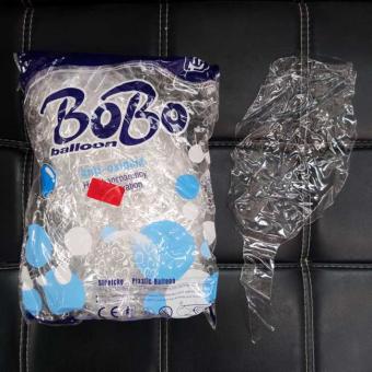Шарик Bubble прозрачный 18" (45см)(растянутый)(TF)