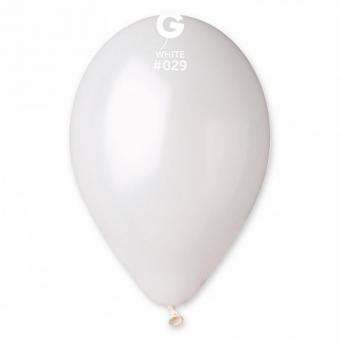 Шары Gemar AM50-29 5" Белый металик (Wite)