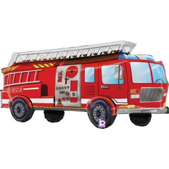 Фольгированный шарик Грабо, Пожарная машина 34" УП 25464-P