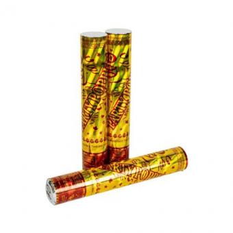 Хлопушка Party popper золота 30см 6106-30