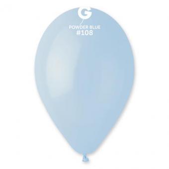 Шары Gemar G90-108 10" (пудрово-голубой)
