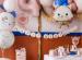 Фольгированный шар Котик с бантом 50x60 см. PartyDeco уп