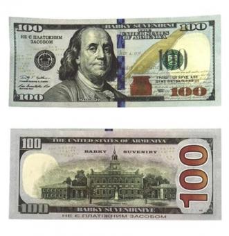 Деньги сувенирные 100 $. ( 80 шт.)