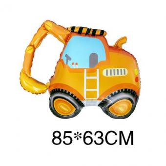 Фольгированная фигура Китай экскаватор 85x63 см. (УП)