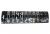 №2060 Заколка тік-так чорн-біл.10шт 6.5х1.8см