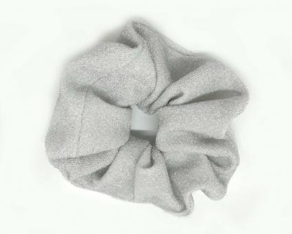 №2094 Резинка жатка люрекс белая 11см