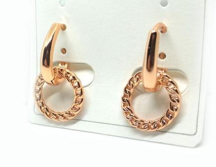 №30067 Сережки XuPing золото 2.3см