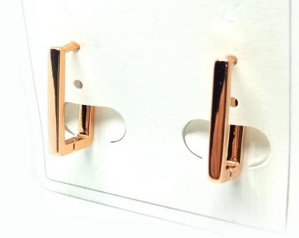 №30068 Сережки XuPing золото 1.4см