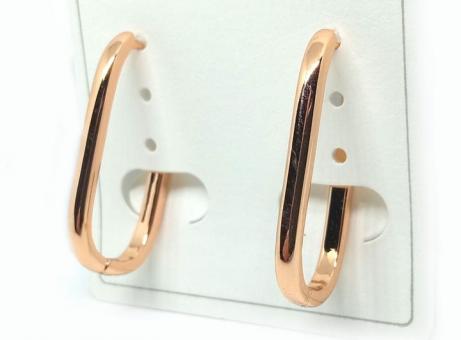 №30079 Сережки XuPing золото 2.5см