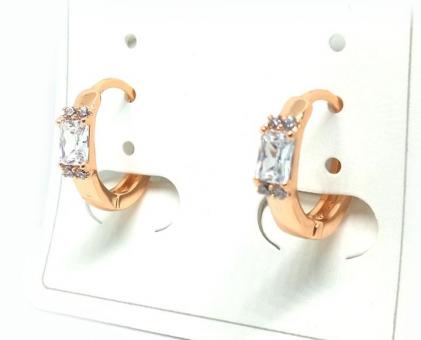 №30082 Сережки XuPing золото 1.1см