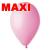 Шары Gemar MAXI Baby pink #73, пастельные 10″ (26см) 500шт.