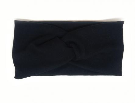 №3934 Повязка рубчик трик.черн.19х9.5см