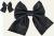 №4079 Заколка бант экокожа