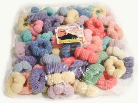 №707 Резинка 80-ка пастель светлая, диам. 3.5см