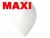 Кулі Gemar MAXI Білі, пастельні 10″ (26см) 500шт.