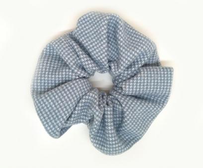 №8148 Резинка меланж серо-белая Д-12см
