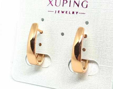 №9900 Кульчики XuPing золото 1.7см