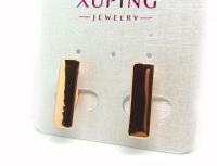 №9908 Кульчики XuPing золото 1.9см