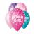 Кульки з малюнком BIRTHDAY GIRL мікс 12 " (30см) №477
