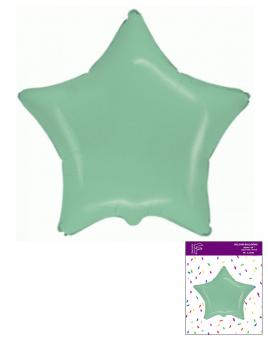 Зірка в упаковці 18" (45х45см) пастель м'ята FLEXMETAL